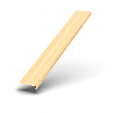 Планка карнизного свеса сложная 250х50х3000 Ecosteel 0.5