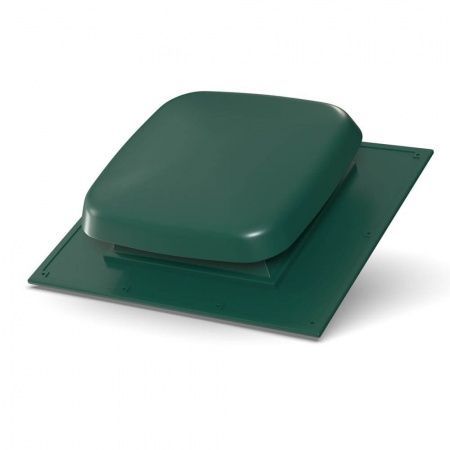 Выход вентиляции Металл Профиль Ø160 на фальцевую и готовую мягкую кровлю RAL6005