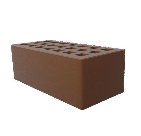 Саранский кирпич лицевой (СЗЛК) 1.4НФ шоколад гладкий Саранский кирпич лицевой (СЗЛК) 1.4НФ шоколад гладкий