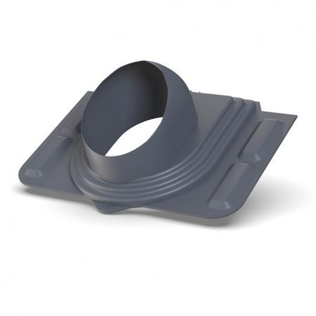 Проходной элемент для труб Ø110-160 мм универсальный серый