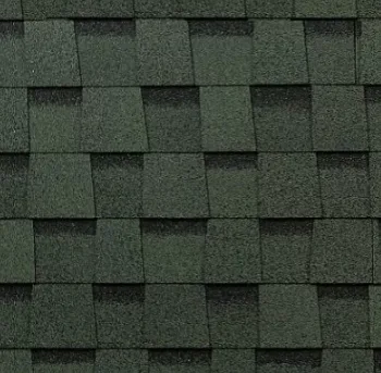 Гибкая черепица Технониколь SHINGLAS многослойная Фазенда Зеленый
