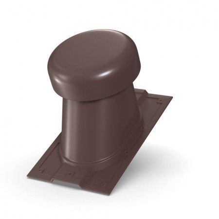 Выход универсальный Металл Профиль Ø110/200 на профнастил С-8 RAL8017