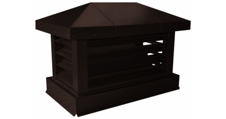 Дымник с жалюзи Цинк 0,45