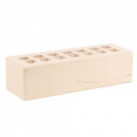 Железногорский кирпич лицевой 0,7НФ слоновая кость дерево