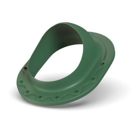 Проходной элемент 0-160 мм для гладкой кровли зеленый