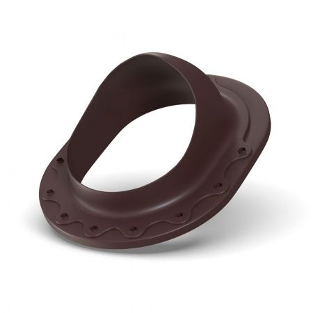 Проходной элемент 0-160 мм для гладкой кровли шоколад