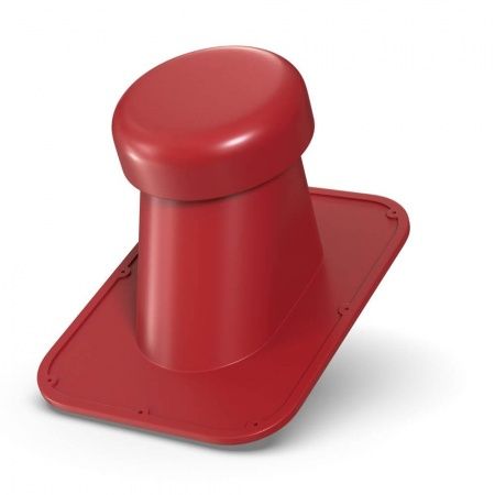 Выход универсальный Металл Профиль Ø110/200 на фальцевую и готовую мягкую кровлю RAL3011