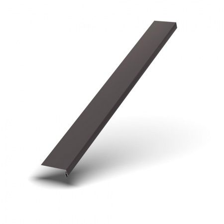 Планка карнизного свеса сложная 185х50х2000 Полиэстер 0.45