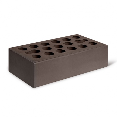 Керма кирпич лицевой 1НФ Шоколад гладкая Керма кирпич лицевой 1НФ Шоколад гладкая