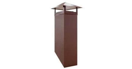 Кожух на трубу скатный Satin Matt
