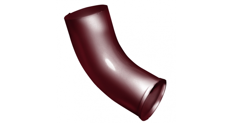 Колено стока 125*90мм окрашенное