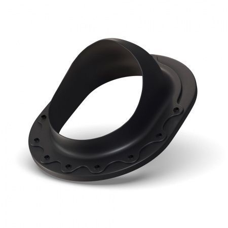 Проходной элемент 0-160 мм для гладкой кровли черный