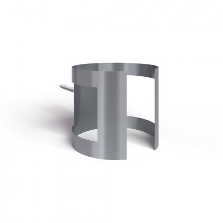 Держатель трубы D100 (на кирпич) RAL7024