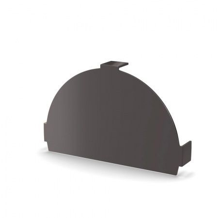 Заглушка конька круглого простая Полиэстер 0.45