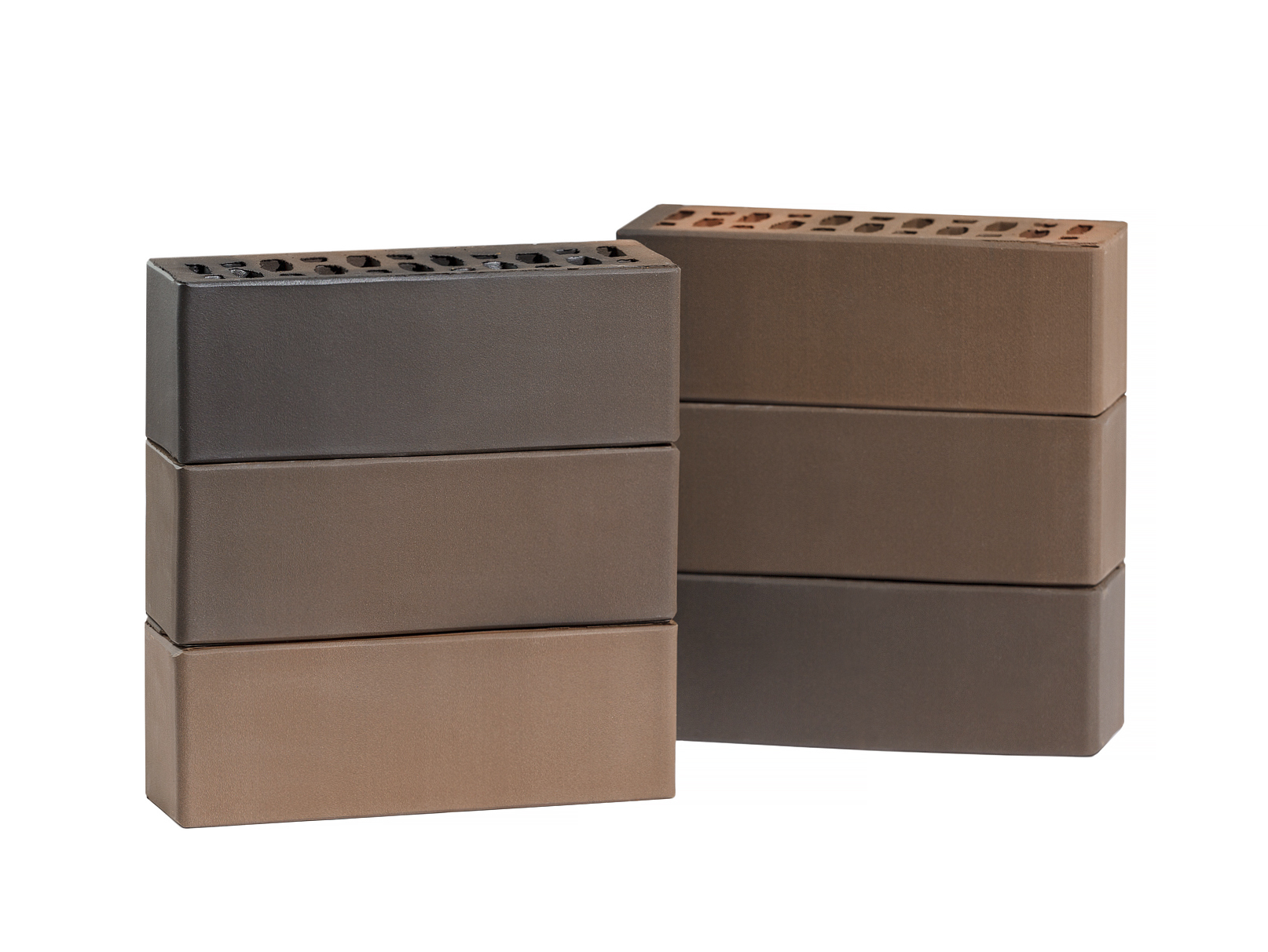 Кирпич лицевой Volgabrick Флеш Гладкий 0,9НФ 