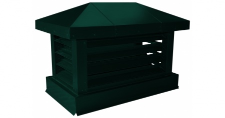 Дымник с жалюзи Standart Satin