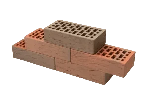 Алексеевский кирпич лицевой 1НФ Бавария рустик