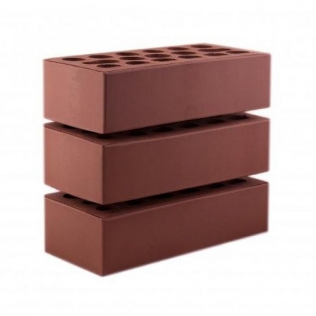 Керма кирпич лицевой 1.4НФ Бордо темный гладкая Керма кирпич лицевой 1.4НФ Бордо темный гладкая