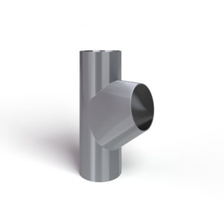 Тройник трубы D100 RAL7024