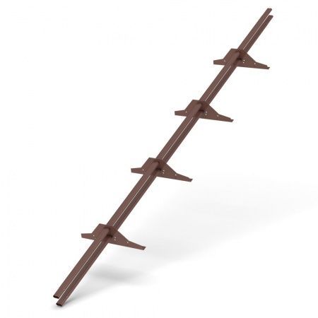 Снегозадержатель трубчатый 3000 RAL8017