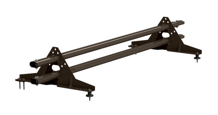 Снегозадержатель трубчатый LE3 (для металлочерепицы и мягой кровли)