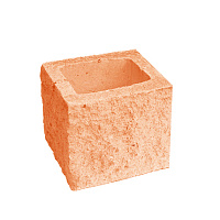 Сплитерный стеновой полублок рядовой ССБР 19