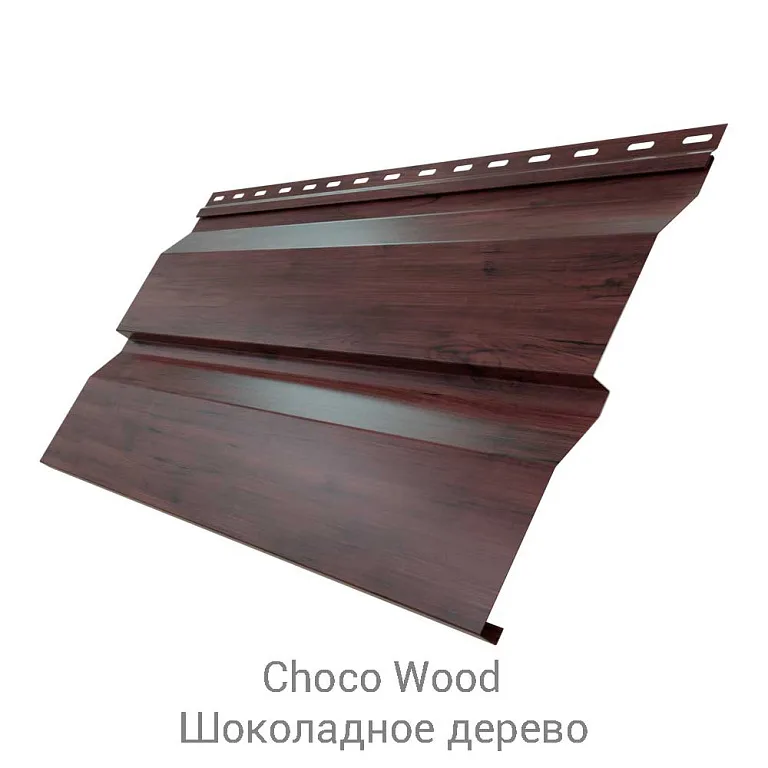 Сайдинг металлический Корабельная доска Colority Print dp 0.45