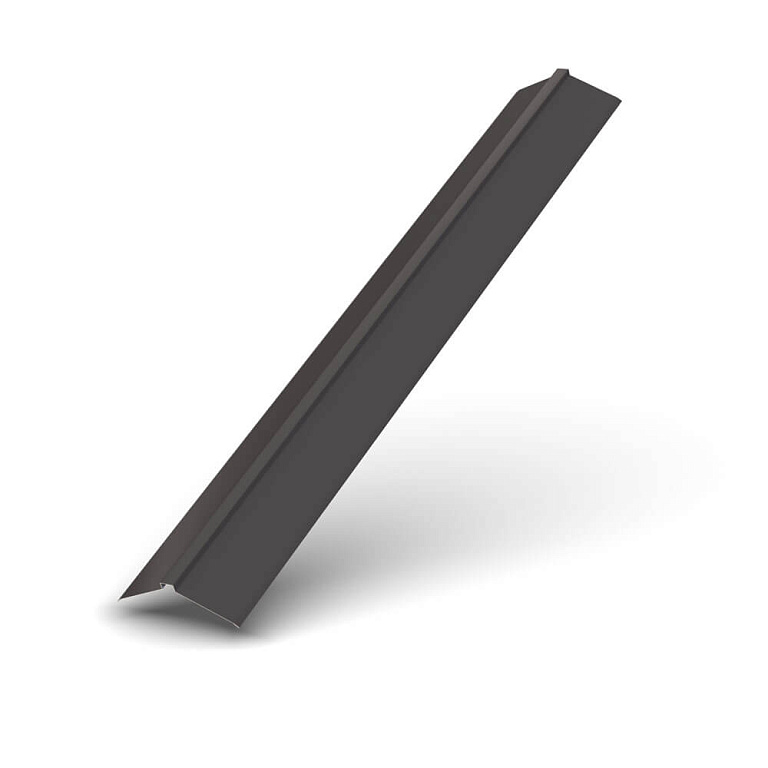 Планка конька плоского простая 115х115х2000 Полиэстер 0.45