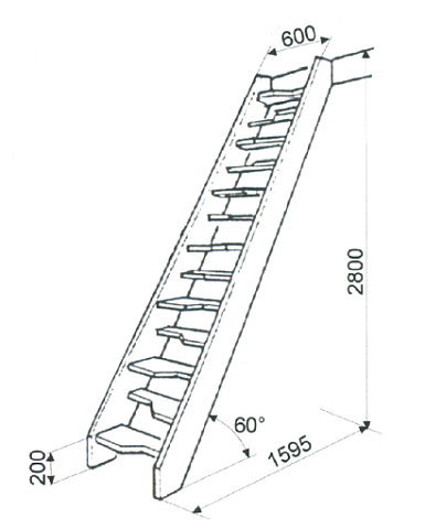 Лестница М-011у